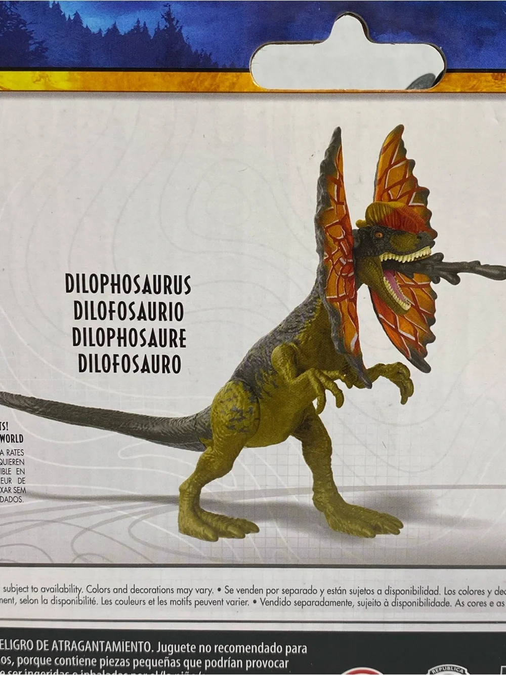 JURASSIC WORLD DOMINION CLAIRE &DILOPHOSAURUS 2021